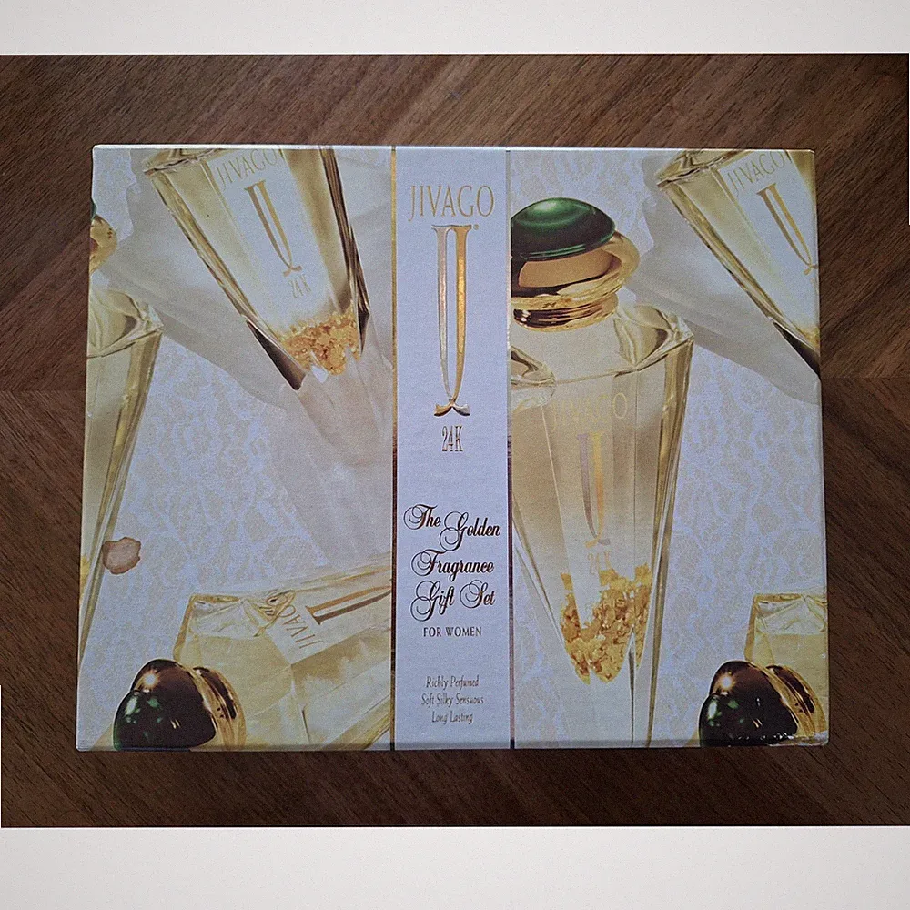 Jivago The Golden Fragrance Gift Set for Women Parfum Spray Gift Set